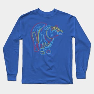 Neon Bear Long Sleeve T-Shirt